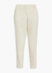 Fabiana Filippi - Wool-twill slim-leg pants - White - IT 46