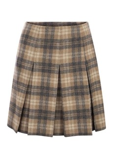 FABIANA FILIPPI Check patterned skirt