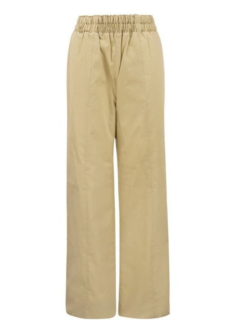 FABIANA FILIPPI Cotton poplin trousers
