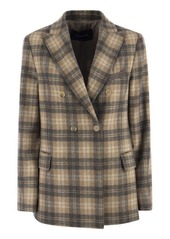 FABIANA FILIPPI Double-breasted checked blazer