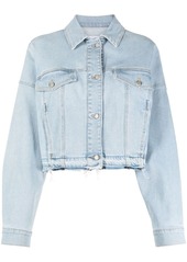 Fabiana Filippi frayed-hem denim jacket