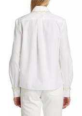 Fabiana Filippi Funghetto Piped Poplin Shirt