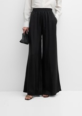 Fabiana Filippi High-Rise Wide-Leg Twill Trousers