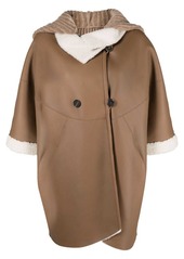 Fabiana Filippi hooded shearling jacket