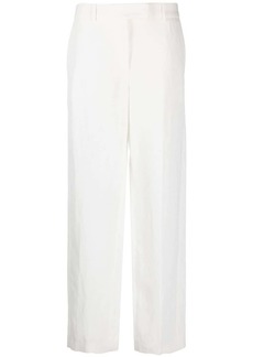 Fabiana Filippi linen-blend straight leg trousers