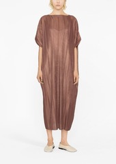 Fabiana Filippi plissé kaftan midi dress