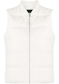 Fabiana Filippi sequin-detail padded vest