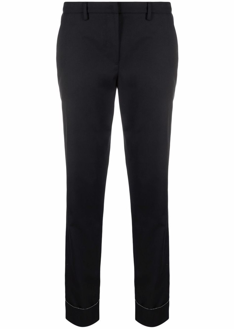 Fabiana Filippi straight-leg wool trousers