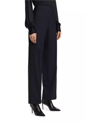 Fabiana Filippi Stretch Wool Straight-Leg Pants