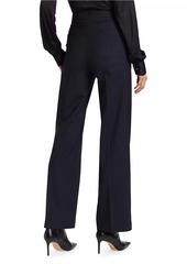 Fabiana Filippi Stretch Wool Straight-Leg Pants