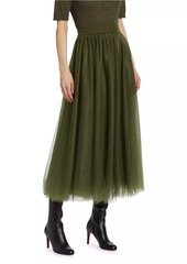 Fabiana Filippi Tulle Full Midi-Skirt