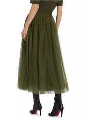 Fabiana Filippi Tulle Full Midi-Skirt