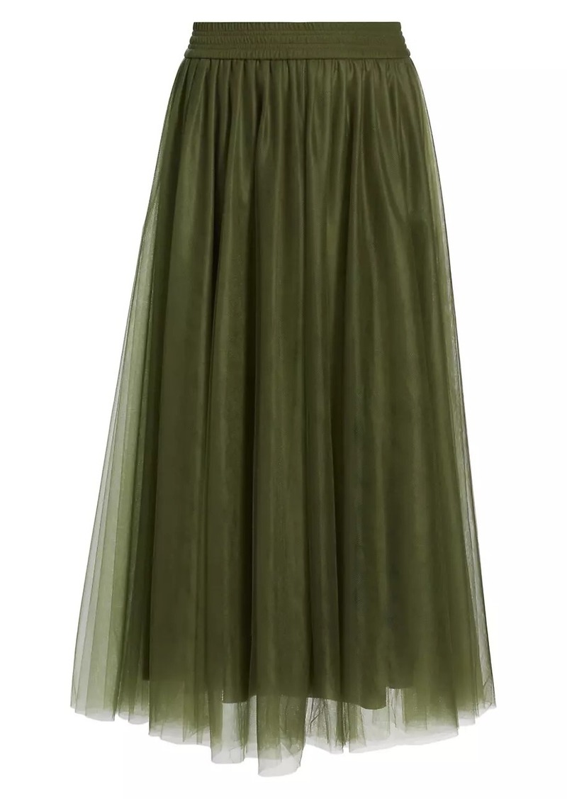 Fabiana Filippi Tulle Full Midi-Skirt