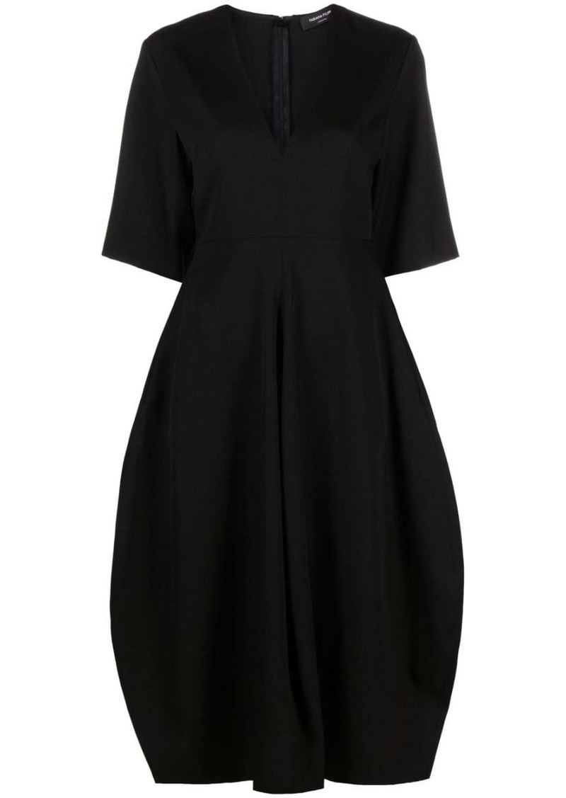 Fabiana Filippi V-neck midi dress