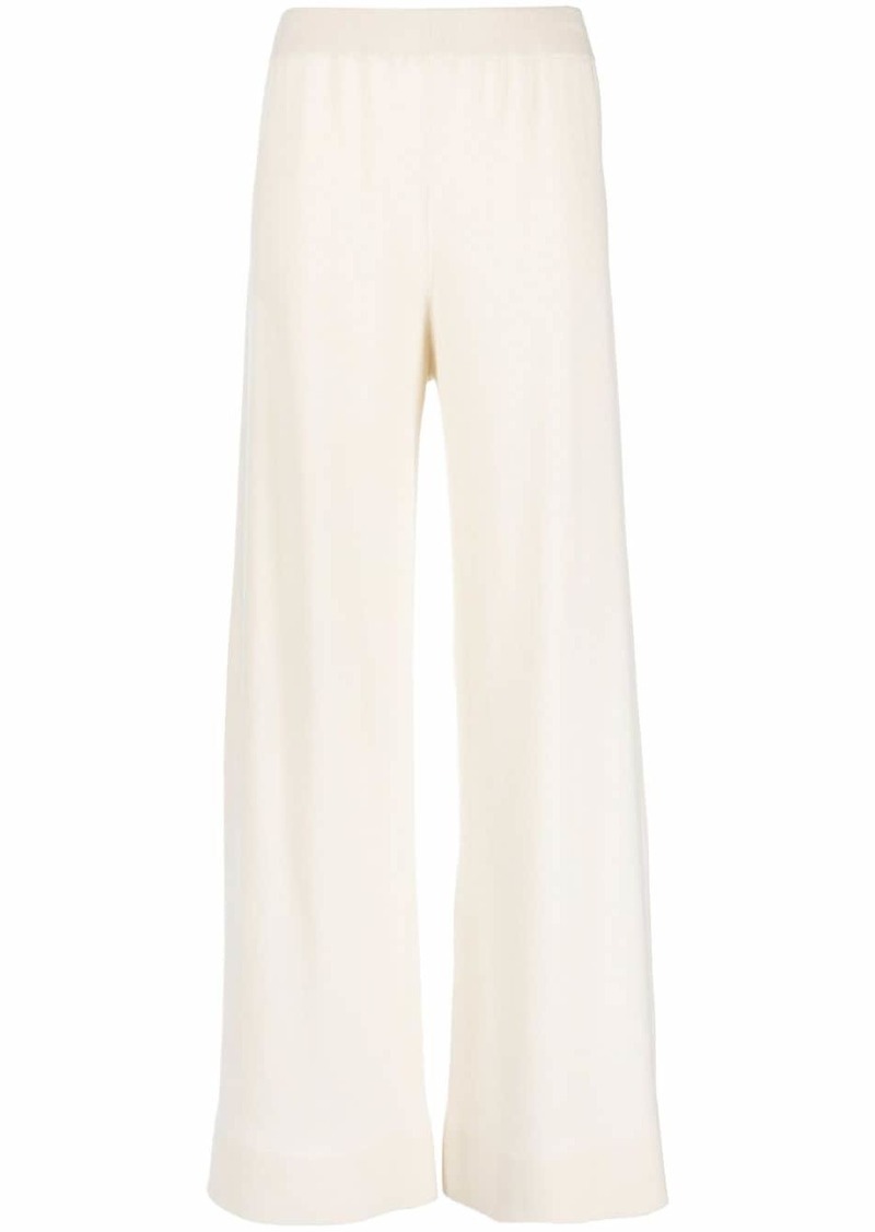 Fabiana Filippi wide-leg cashmere knitted trousers