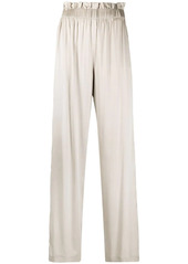 Fabiana Filippi wide-leg silk-blend trousers