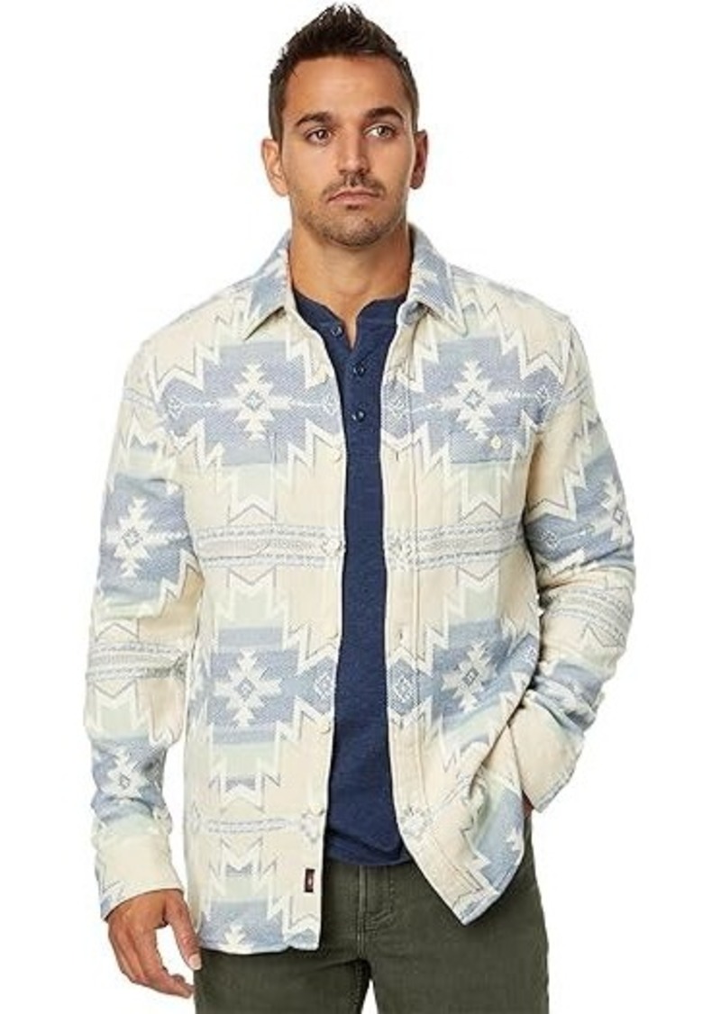 Faherty Doug Good Feather Surf Flannel