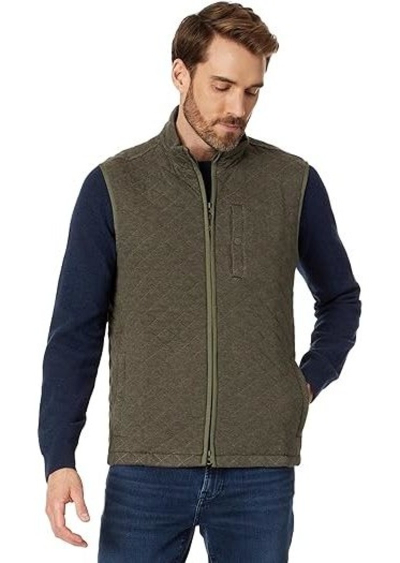 Faherty Epic Quilted Fleece Vest