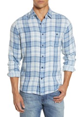 Faherty Brand Seaview Plaid Button-Up Shirt
