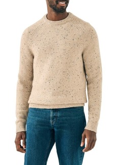 Faherty Donegal Wool Blend Crewneck Sweater