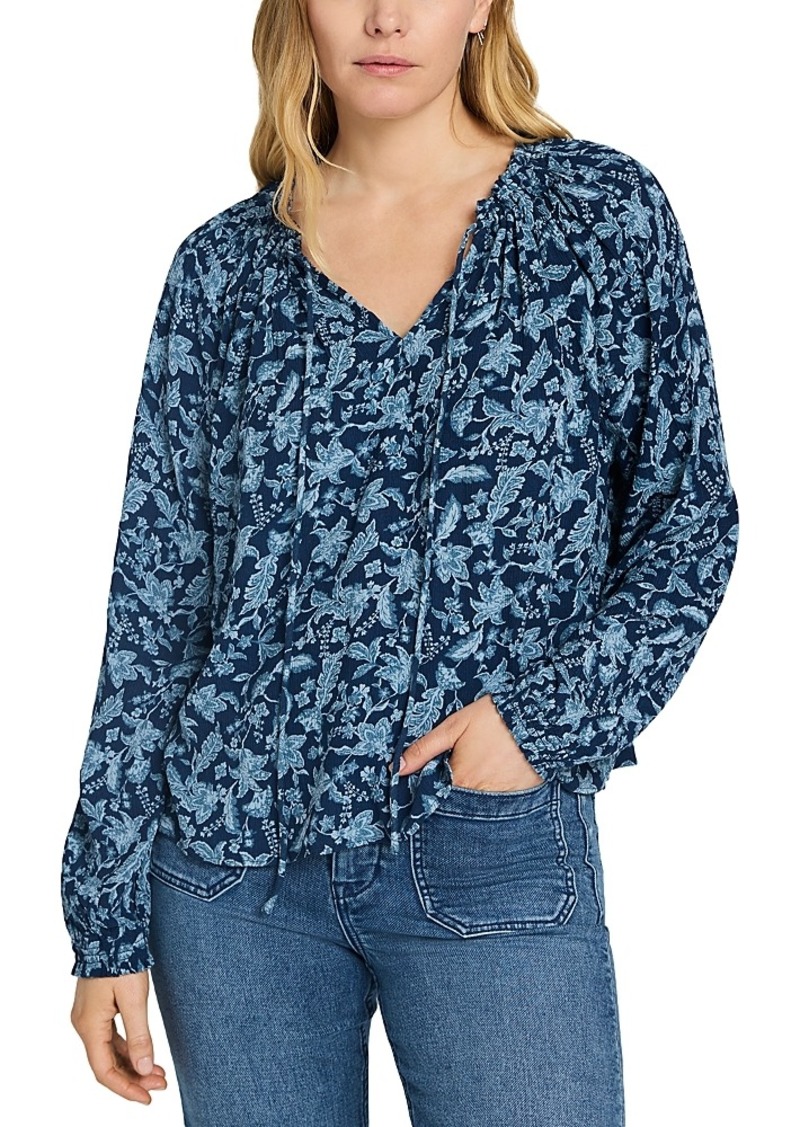 Faherty Emery Peasant Blouse