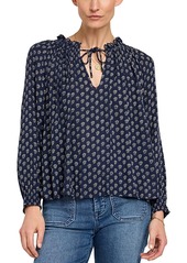 Faherty Emery Peasant Blouse