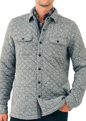 Faherty Epic Cotton Blend Quilted Shirt Jacket