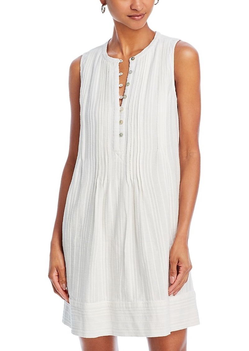 Faherty Isha Linen Mini Dress