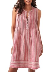 Faherty Isha Sleeveless Striped Dress