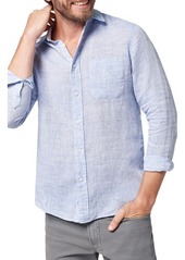 Faherty Laguna Linen Button-Up Shirt
