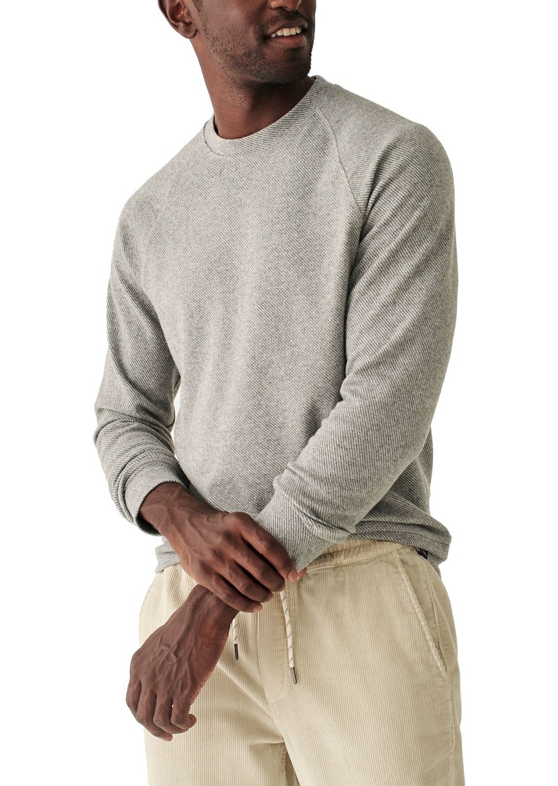 Faherty Legend™ Sweater Crew, Men's, XXL, Gray | Father's Day Gift Idea