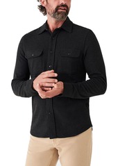 Faherty Men's Legend Sweater Shirt, Small, Black | Father's Day Gift Idea