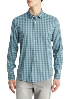 Faherty Movement Gingham Check Button-Up Shirt