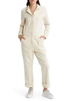 Faherty Overland Stretch Organic Cotton Jumpsuit