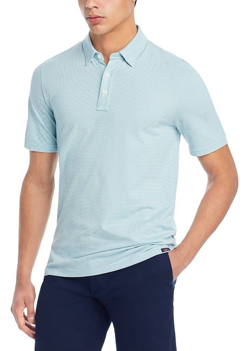 Faherty Relaxed Fit Movement Pique Polo Shirt