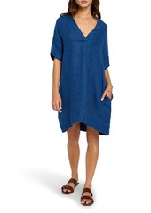 Faherty Sanibel Linen Shift Dress