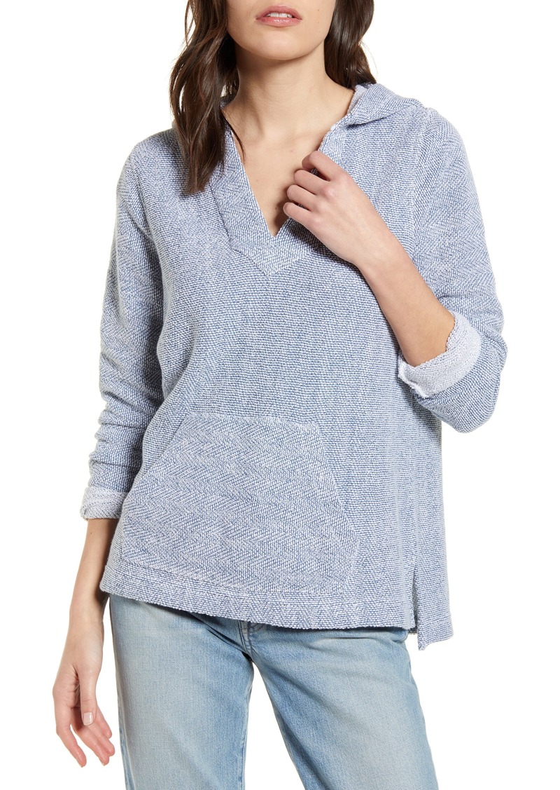 Faherty Seabrook French Terry Hoodie in Whitewater at Nordstrom Rack