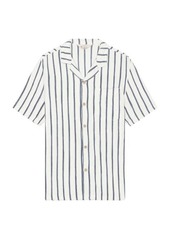 Faherty Short Sleeve Cabana Towel Terry Shirt