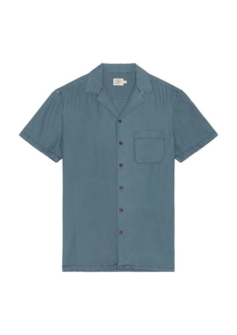 Faherty Short Sleeve Getaway Camp Shirt