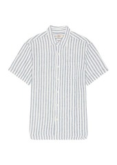 Faherty Short Sleeve Palma Linen Shirt