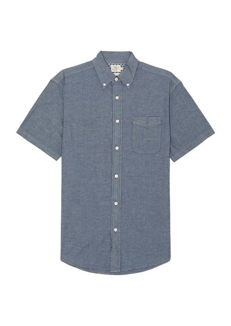 Faherty Short Sleeve Stretch Playa Shirt