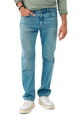 Faherty Slim Straight Leg Organic Cotton Jeans