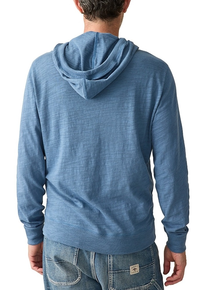 Faherty Slub Cotton Hoodie