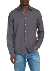 Faherty Sunwashed Chambray Button-Up Shirt