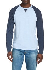 Faherty Sunwashed Colorblock Long Sleeve T-Shirt
