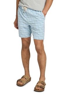 Faherty Textured Terry 7 Sweat Shorts