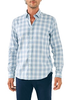 Faherty The Movement Plaid Button-Up Shirt in Edgewater Plaid at Nordstrom Rack