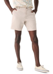 Faherty Tradewindes Linen Blend Chino Shorts in Night Sea at Nordstrom Rack