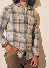 Faherty Legend Sweatshirt In Western Outpost Plaid