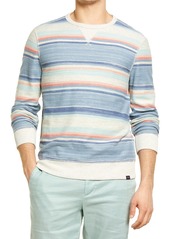 Faherty Reversible Surf Crew Sweatshirt in Pacific Rise Ombre at Nordstrom